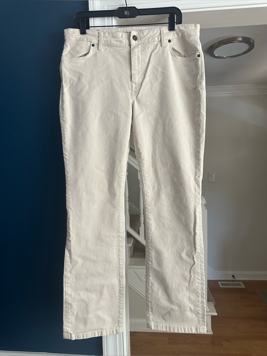 Tecovas Denim - Tecovas Women’s High Rise Straight Jeans Natural Denim Cream Size 30 Western